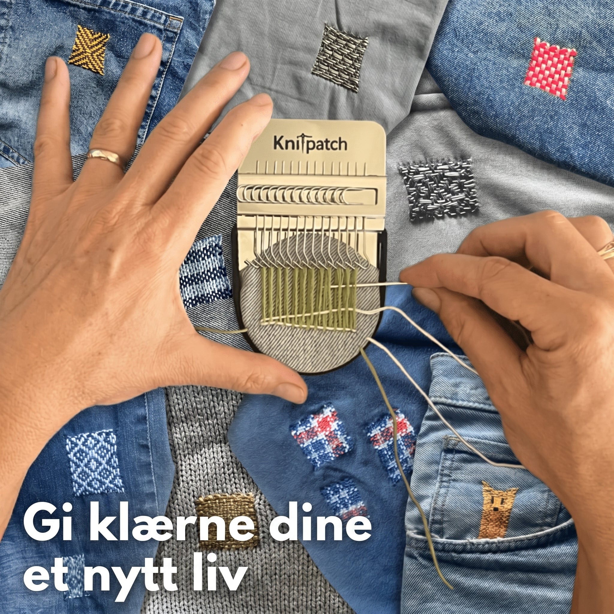 Knitpatch™ – Forvandl slid til design